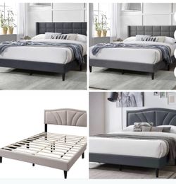 Queen Bed frame not including Mattress
