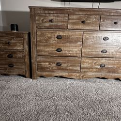 Dresser and Nightstand 