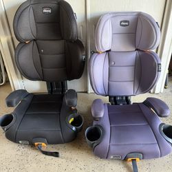 2 Chico High Back Kidfit Booster Seats