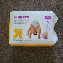 Pampers Marca Target Size 5 Paquete De 24 pampers 