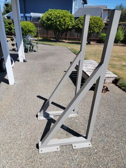Brackets for shelves or bench