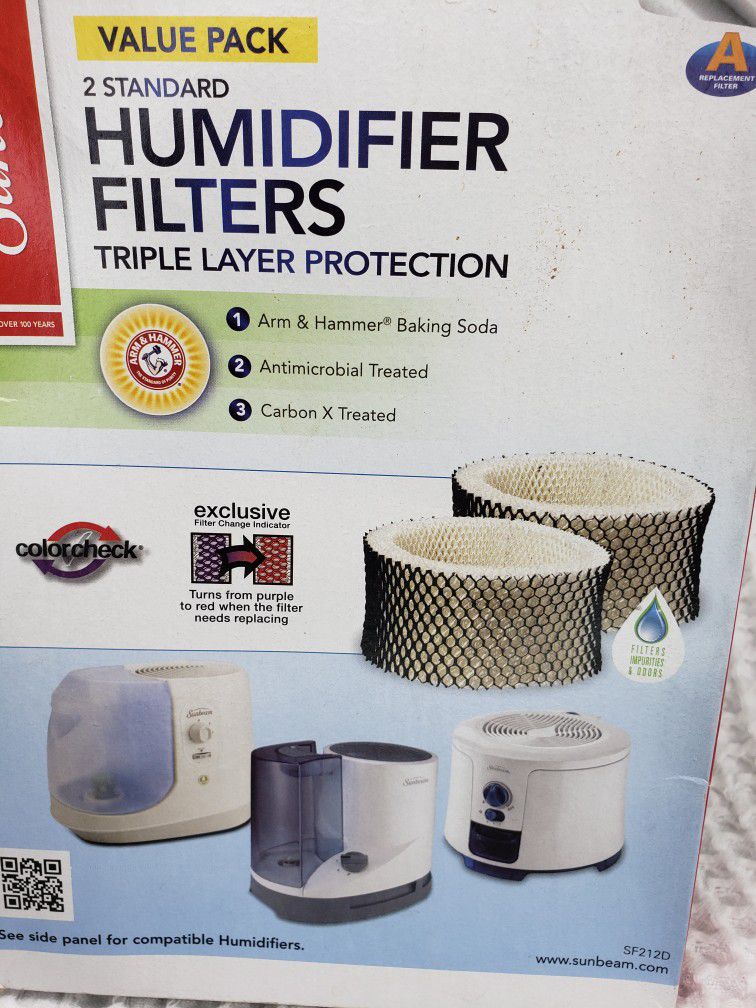 Sunbeam Humidifier Filter