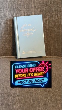 ‘As We Understood’ Al-Anon Hardcover Book