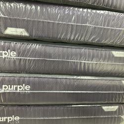 Purple Rejuvenate Luxe Queen & King– Brand New