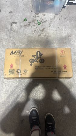 Kids Bike New In Box 2-4 Years Old 12” Box Bike
