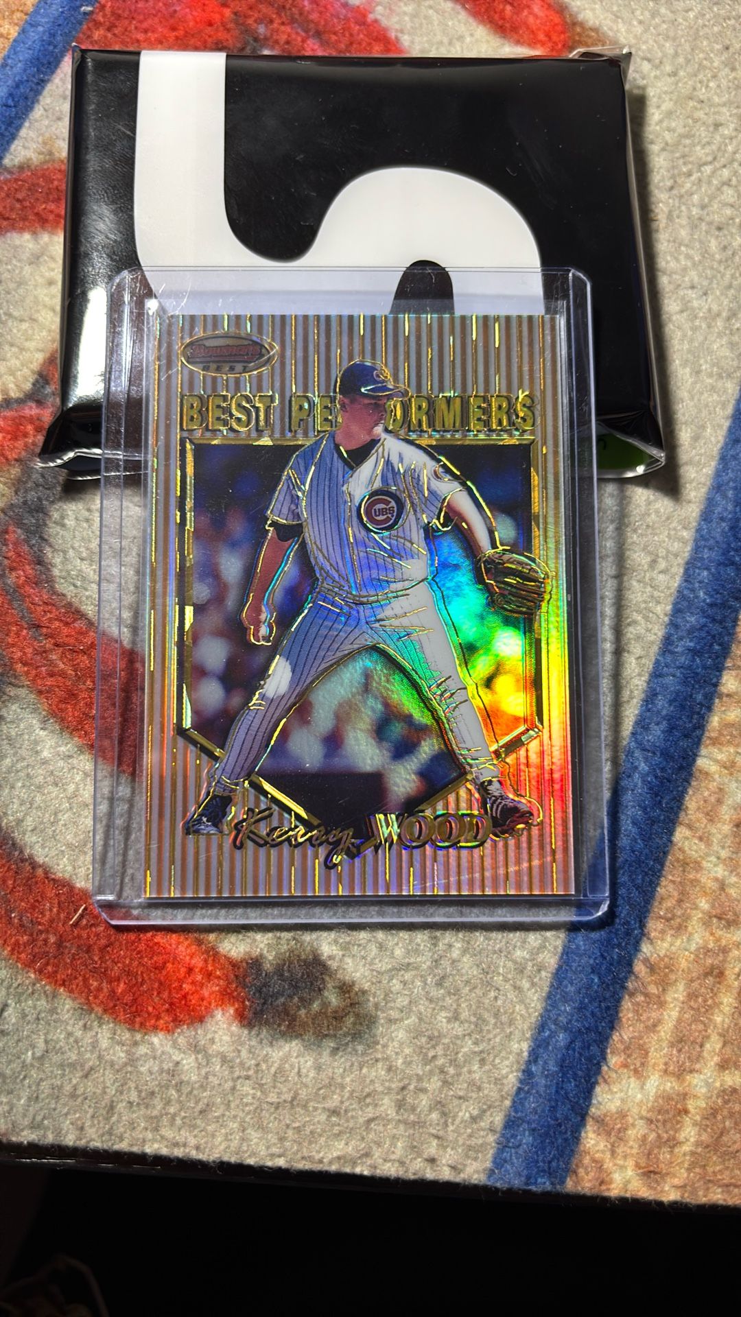Kerry Wood 1999 Bowman Best # 22 Of 100