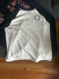 Chrome Hearts Raglan T-Shirt White Black
