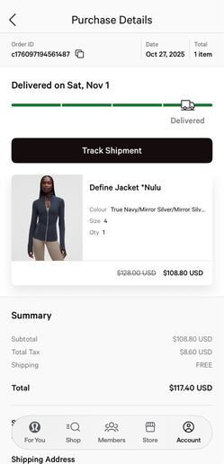 Lululemon Define Jacket