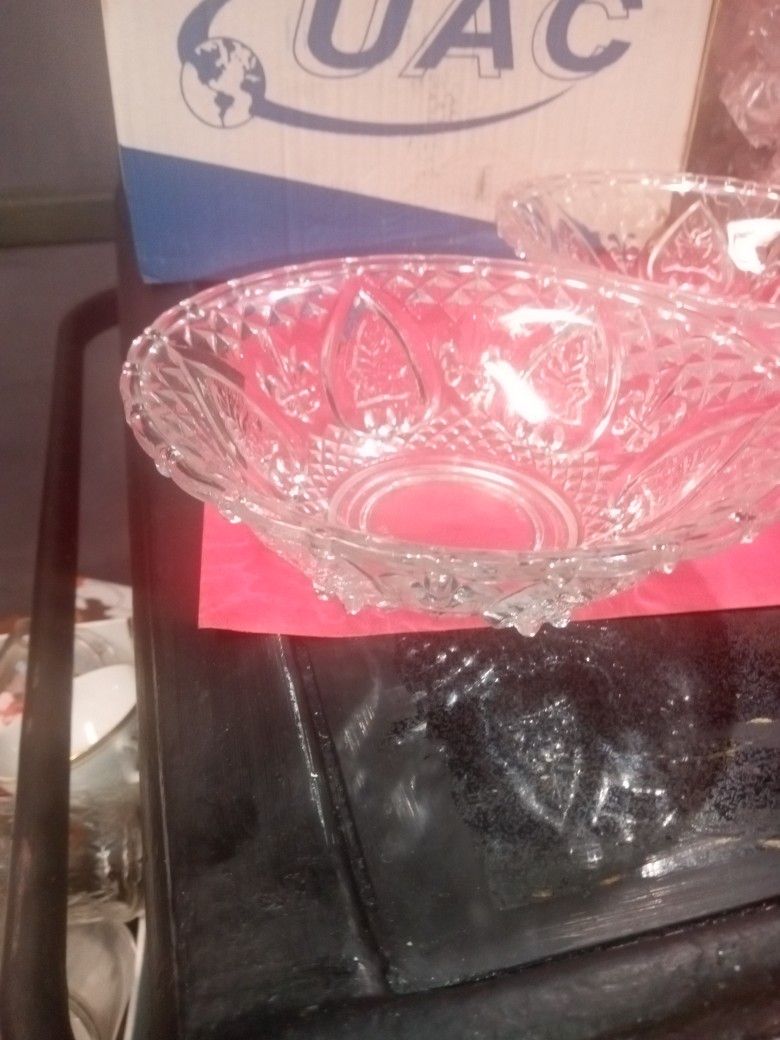 Vintage Pressed Bowl Malaysia KIG