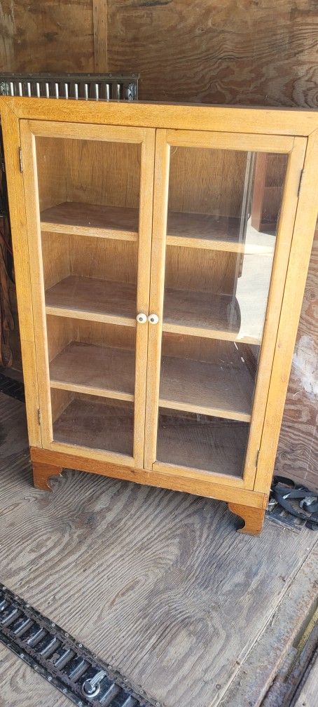 Bookcase With Glass Doors
