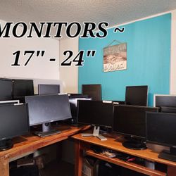 Monitors 17"-24' W/ 