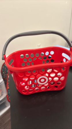 Mini target basket with toys