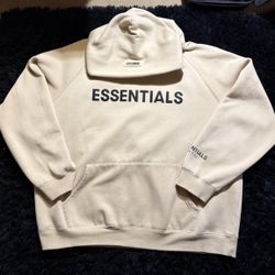 Fear Of God Essential Hoodie Cream 