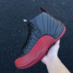 Jordan 12 Flu Game sizes 13, 12, 11.5, 11, 10.5, 9.5