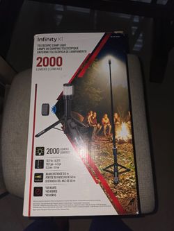 Infinity X1 2000 Lumen Telescopic Camp Light
