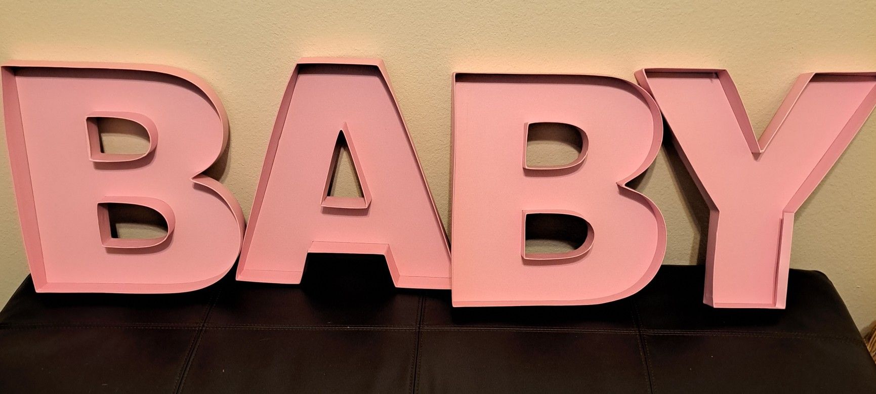 Pink BABY Cardboard Box
