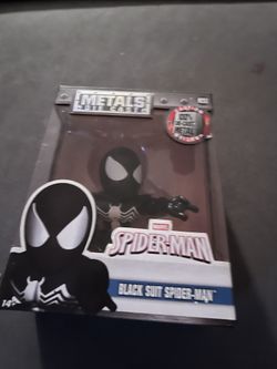 Black Suit Spider Man Metal Diecast