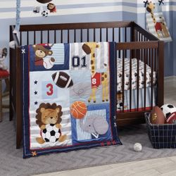 Lamb & Ivy All Star Crib Set