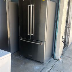 Kitchen Aid Stainless Steel French Door Refrigerator Counter Depth