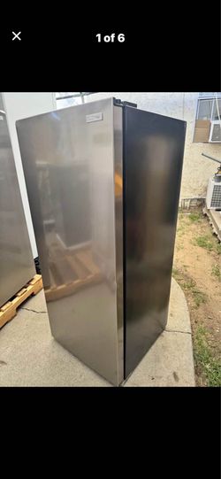 Vissani Stainless Steel Upright Freezer