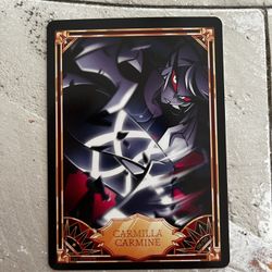 Hazbin Hotel Carmilla Carmine Trading Card 2nd Edition Non-foil 08/50