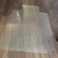 Moving, Carpet floor protector for office desk chair  Size 36”X48”