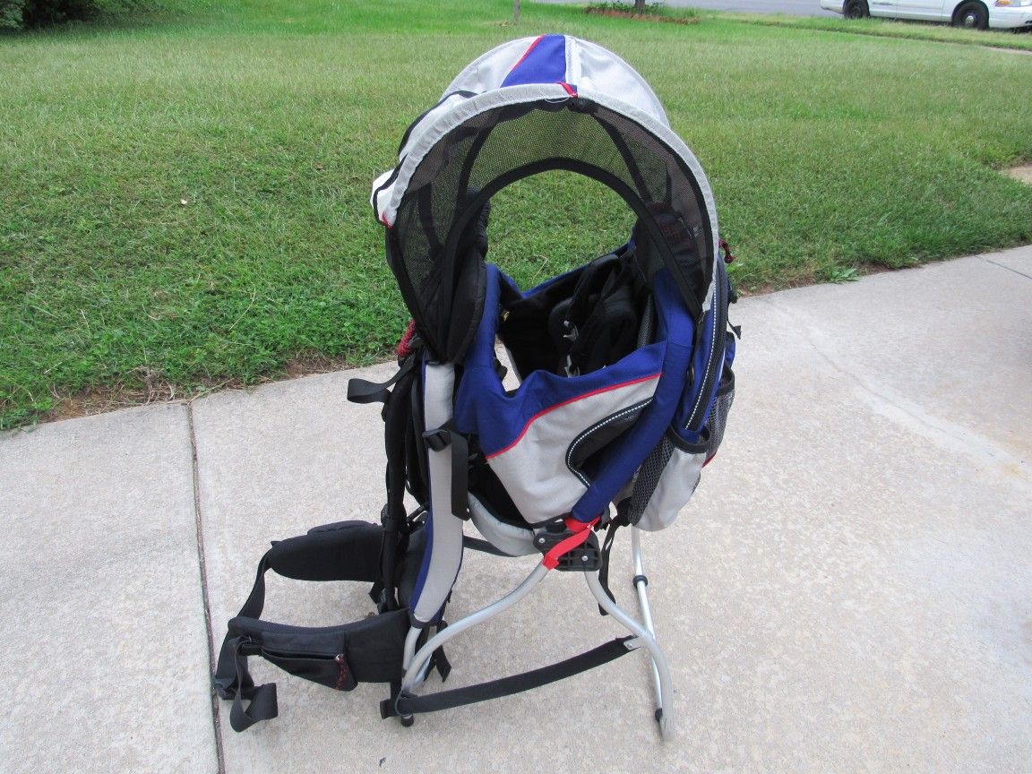 Kelty Kids Pathfinder Stand Up Baby Child Carrier Backpack & Sunshade