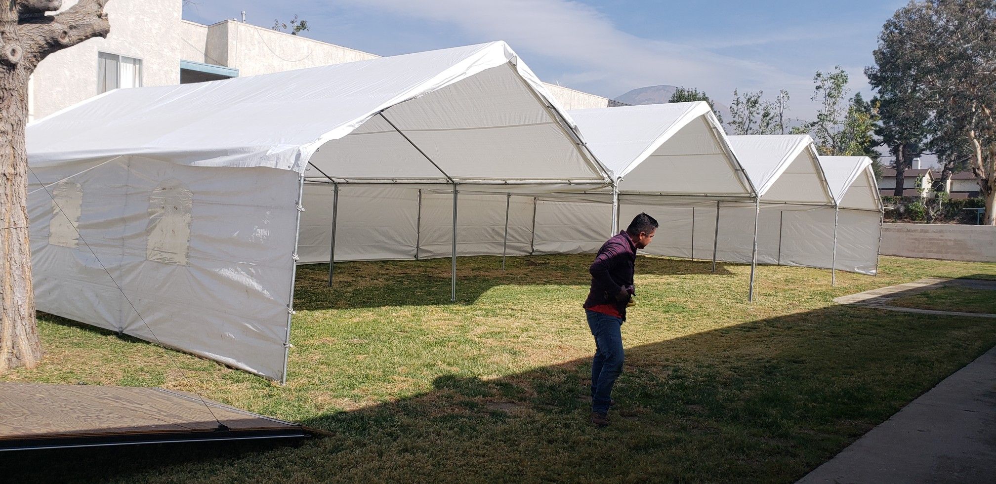 Carpas-canopy tents and morr