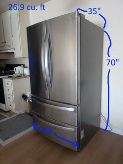 LG 27 cu ft French Door Refrigerator