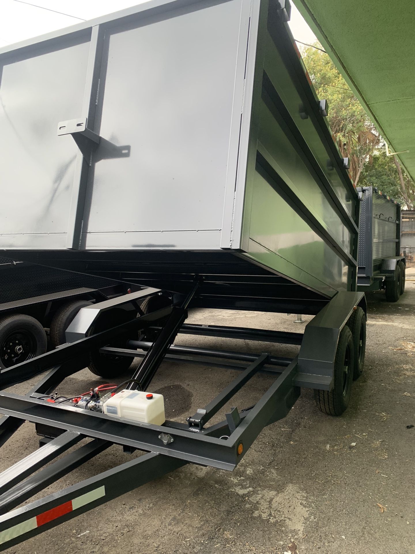 8x12x4 Smooth Dump Trailer 