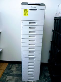 Laser Printer with 17 Paper Tray || Lexmark MS710DN Prints Automatically Double-Sided & Two-Size LEGAL & LETTER || Speed Up To 50ppm ||