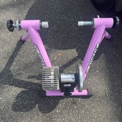 Pink Bike Trainer