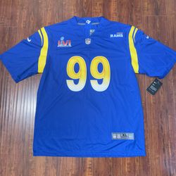 Aaron Donald LA Rams Nike On Field Sz XL Jersey Brand New w/tags Read Info Blw  