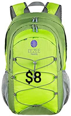 EEZEE 28L Ultralight Portable Foldable Backpack - Green