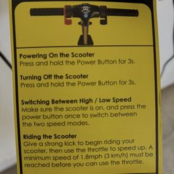 Hover-1 Aviator Electric Folding Scooter – 15 mph / 7 mi Range – Charger Included