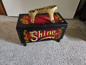 Antique Shoe Shine Box