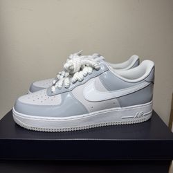 Nike Air Force 1 One LV8 Wolf Gray White Multiple Sizes