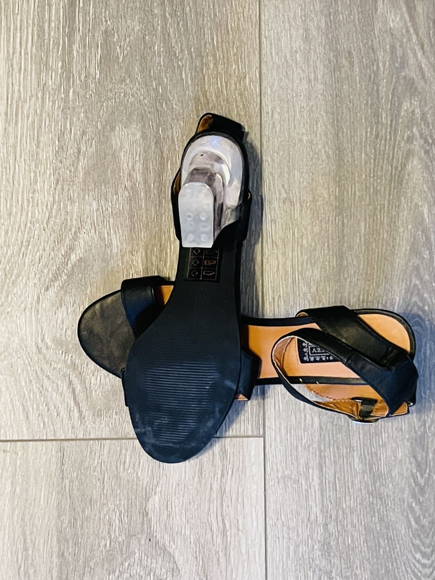 Urban outfitters clear heels.