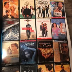DVD Movies $2 Each
