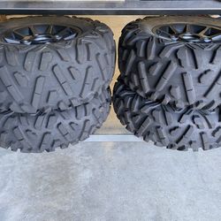 Polaris Side By Side Tires And Wheels With Center Caps