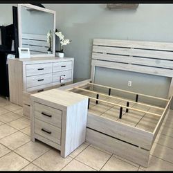 Brand New Bedroom Set in Box — Shop Now, Pay Later — Price Listed — Make an Offer