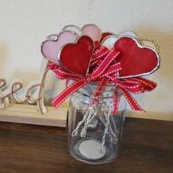 Stained Glass Valentine Lolli Pops