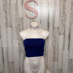 Windsor blue tube top size small