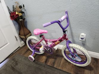 Barbie Bike Kids Girl 16 new Ready to ride good condition
