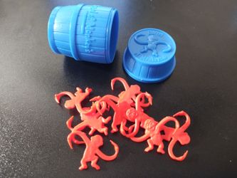 Barrel of Monkeys Mini Game Toy