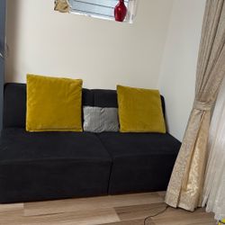 2 Armless Chairs Plus Chaise