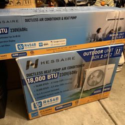 NEW 18,000 BTU WiFi 1.5-Ton Mini Split Air Conditioner, & Heat Pump