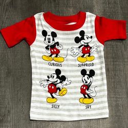 New Baby 9 Month Disney Mickey Mouse Tee