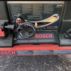 Bosch Table Saw With Stand 