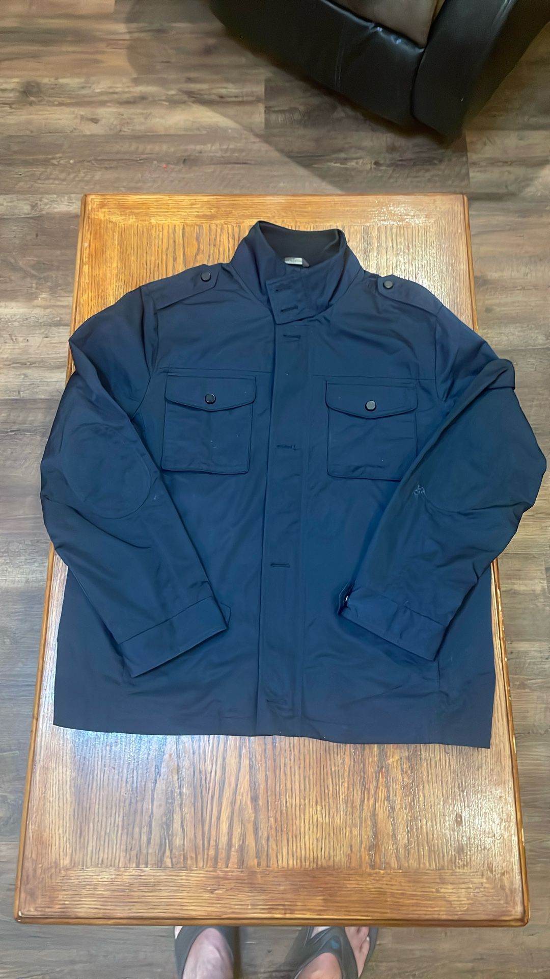Tasso Alba Men’s Lined Dressy Windbreaker